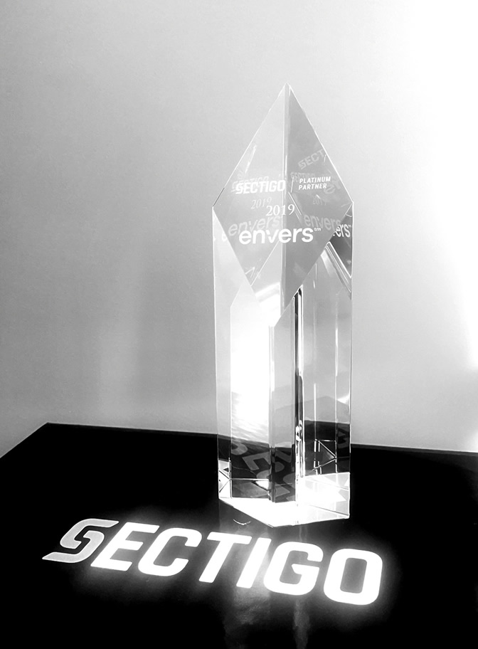 Sectigo Award Trophy