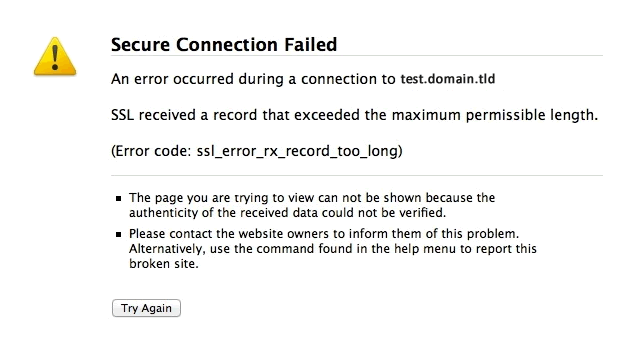 SSL_ERROR_RX_RECORD_TOO_LONG